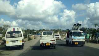 Dual carriageway of MtoniMbagala Road in Dar es salaam [upl. by Rahr]