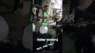 MIO GEAR motor blessing minivlog mio miogear motovlog [upl. by Perren]