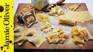 How To Make Pasta Shapes  Jamies Comfort Food  Gennaro Contaldo [upl. by Nadia]