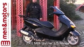 2002 MBK Skyliner 125 Review [upl. by Giffy]