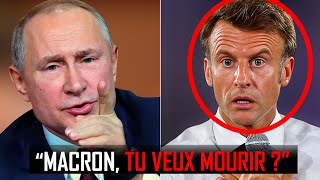 Pourquoi Poutine veut quotDétruire Macronquot Ce Que Les Médias Nous Cachent  H5 Motivation [upl. by Eirrak]