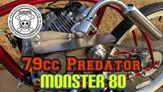 Firmstrong 4 Stroke Predator 79cc Monster 80 Motorized Bike Bicycle [upl. by Hun369]