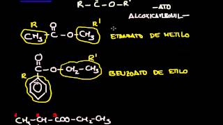 ESTERES FORMULACIÓN QUÍMICA ORGÁNICA 1114 Mistercinco [upl. by Rialcnis]