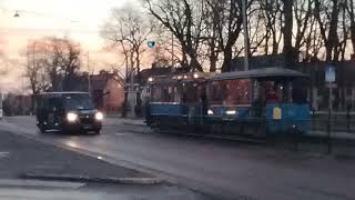 A2BC4 spårvagn ankommer till Skansen [upl. by Yssac754]