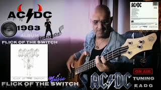 ACDC  Flick of the Switch Bass Cover Version listen with👉🏻🎧 [upl. by Purpura311]