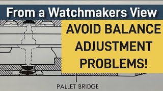 Watch Jewel Setting Position Problems [upl. by Annotahs]