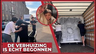 DE VERHUIZING IS ECHT BEGONNEN  2214 [upl. by Maillij]