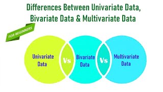 Differences Between Univariate Data Bivariate Data and Multivariate Data [upl. by Lramaj407]