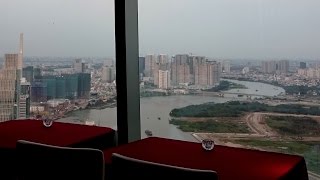 Café EON  Level 505152 Bitexco Financial Tower  Travel in Saigon  HoChiMinh City 2017 [upl. by Ellekim]