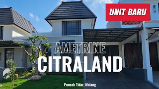 Ametrine luas 194m² Citraland Puncak Tidar Malang [upl. by Anaili]