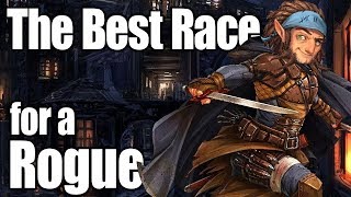 DampD Rogue 5e Best Race in 5th Edition Dungeons and Dragons [upl. by Eiramanitsirhc209]