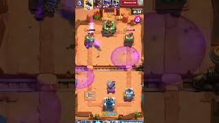 bro cant defend one elixir 💀💀💀clashroyale cr larry ez [upl. by Winzler]