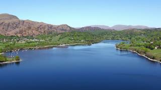 Coniston Water LAKE DISTRICT Drone Footage in 4K check your settings for 4K [upl. by Ikoek]