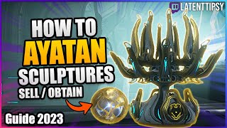 Ayatan Sculpture amp Stars Explained In Warframe  Beginners guide [upl. by Anipsed]