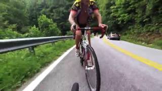 Brasstown Bald Climb Six Gap Training Camp 2016 with the 24 Wall Section [upl. by Haynes]