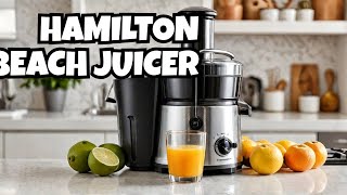 Juice Extractor Review Hamilton Beach  Unboxing [upl. by Philana]