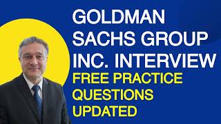 Goldman Sachs Group Inc Interview Questions amp Answers Free Practice Questions [upl. by Rhoads975]