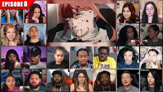 Full Episode Chainsaw Man Episode 8 Reaction Mashup  チェンソーマン [upl. by Queen]