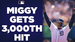 3000 HITS Miguel Cabrera joins the 3000hit club [upl. by Dorella]