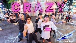 KPOP IN PUBLIC Male verLE SSERAFIM ‘CRAZY’ ONE TAKE DANCE COVER by MISS•M From TAIWAN [upl. by Atinet]