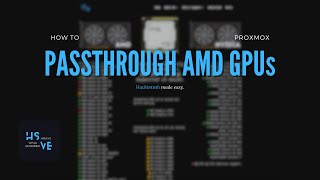 AMD GPU Passthrough Hackintosh The New Way Using Proxmox [upl. by Akeimat]