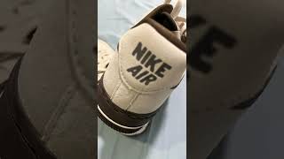 Unboxing my Light Orewood BrownBaroque Brown Womens Nike Air Force 1 ‘07😘 nikeshoes [upl. by Nofets]