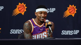 Bradley Beal Media Day Press Conference  Phoenix Suns [upl. by Zetana665]