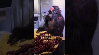 Radioactive Gorilla at HHN hhn shorts universalstudios youtubeshorts deadexposure gorilla [upl. by Hobard]