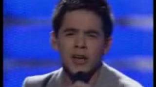 David Archuleta  American Idol Finals  Song 2 of 3 [upl. by Jessey]