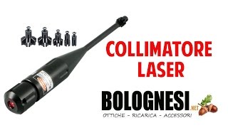 Collimatore laser per la taratura dei cannocchiali [upl. by Aeila]