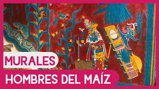 Murales de Cacaxtla quotHombres del maízquot  Cultura Olmeca [upl. by Isadore]