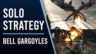 How to Beat the Bell Gargoyles Solo Strategy  Dark Souls Remastered [upl. by Aivato]