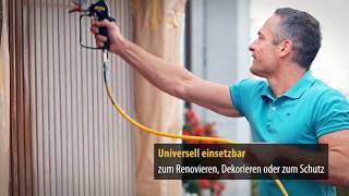 Wagner Airless Sprayer Plus  Anwendung [upl. by Romeyn]