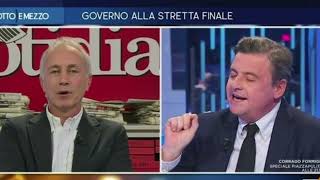 Marco Travaglio e Calenda  Puntata Otto e Mezzo 29052024 [upl. by Ramoh242]