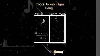 toota Jo kabhi Tara song song songviral viralmusic viralsong sadmusic viral songshorts [upl. by Ecertap422]