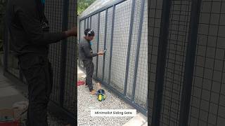 Sliding Gate Design l Metal Gate l Tubular Gate l Modern Gate Design shorts short gate [upl. by Attekram]