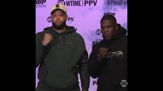 Deron Williams and Frank Gore face off 🥊  shorts [upl. by Ennaeirb]