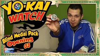 YoKai Watch Series 1 Blind Medal Pack Openings  Part 3  FAN FAVORITES [upl. by Amada153]