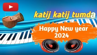 katij katij tumda happy new year2024 santali instrumetal musicdjpitam remixptmremix [upl. by Nadabus834]