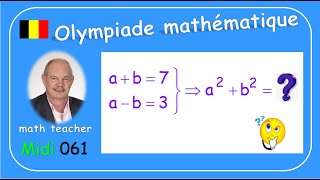 Olympiade mathématique 2024 Midi 061 [upl. by Nerradal111]