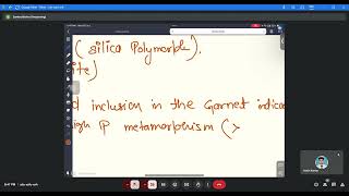 Metamorphic Petrology 16 10 24 [upl. by Cardie]