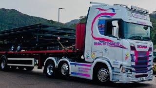 Oversized load to Gairloch [upl. by Godspeed]