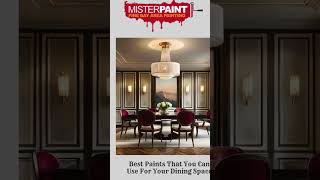 Best Paints That You Can Use For Your Dining Space [upl. by Lenoyl]