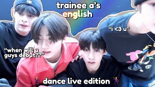 trainee a’s youtube live english time [upl. by Mccafferty927]