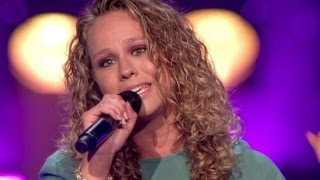 The Voice Holland 2015 2016  Elise de Koning Performs Hero Best Blind Auditions [upl. by Ferna]