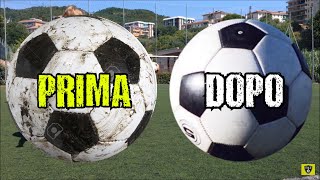 Come pulire un pallone da calcio [upl. by Marchese141]