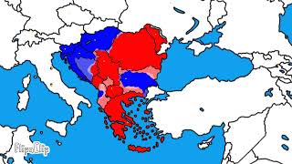 Serbia vs Croazia whit Allies [upl. by Htiekram]