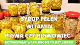 Syrop pełen witamin Pigwa czy pigwowiec ROZWIEWAMY wątpliwości co jest lepsze [upl. by Kcirdek]