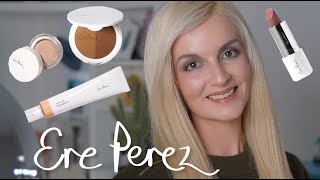 ERE PEREZ Full Face Oat Milk Foundation Vanilla Highlighter Arnica Concealer Avocado Mascara [upl. by Osher]