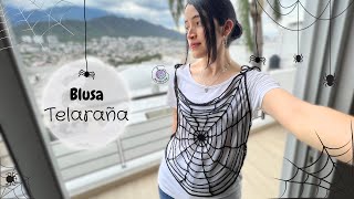 COMO TEJER BLUSA DE TELARAÑA  BLUSA DE TIRANTES A CROCHET [upl. by Alber]